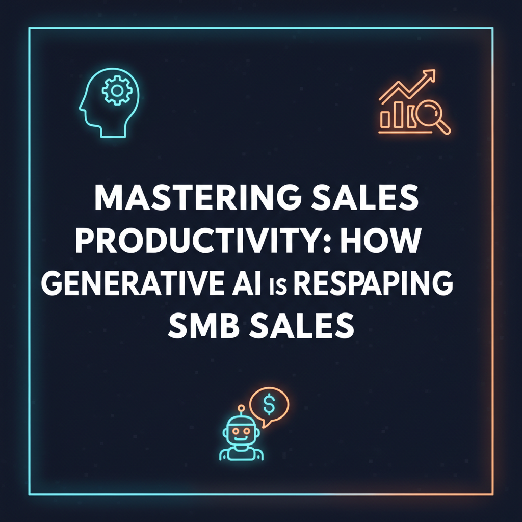 Boost SMB Sales: Generative AI for Productivity & Personalization