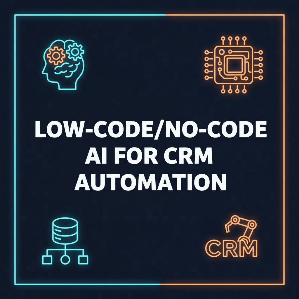 Low-Code/No-Code AI for CRM Automation: Your Secret Weapon for Sales Growth and Unprecedented Efficiency
