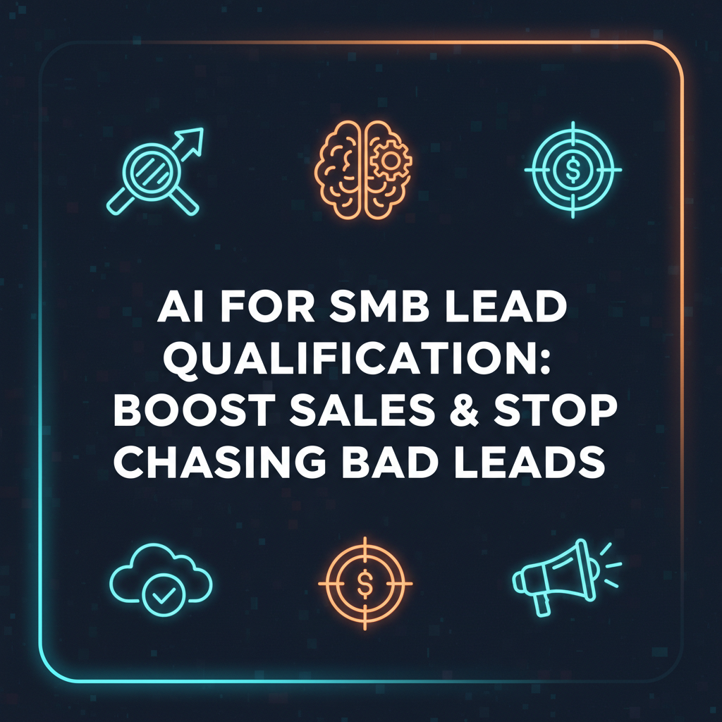 AI for SMB Lead Qualification: Boost Sales & Stop Chasing Bad Leads