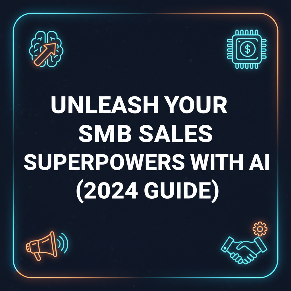 Unleash Your SMB Sales Superpowers with AI (2024 Guide)