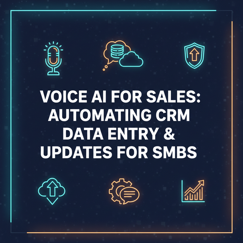 Voice AI for SMB Sales: Reclaim 25+ Hours Weekly from CRM Data Entry