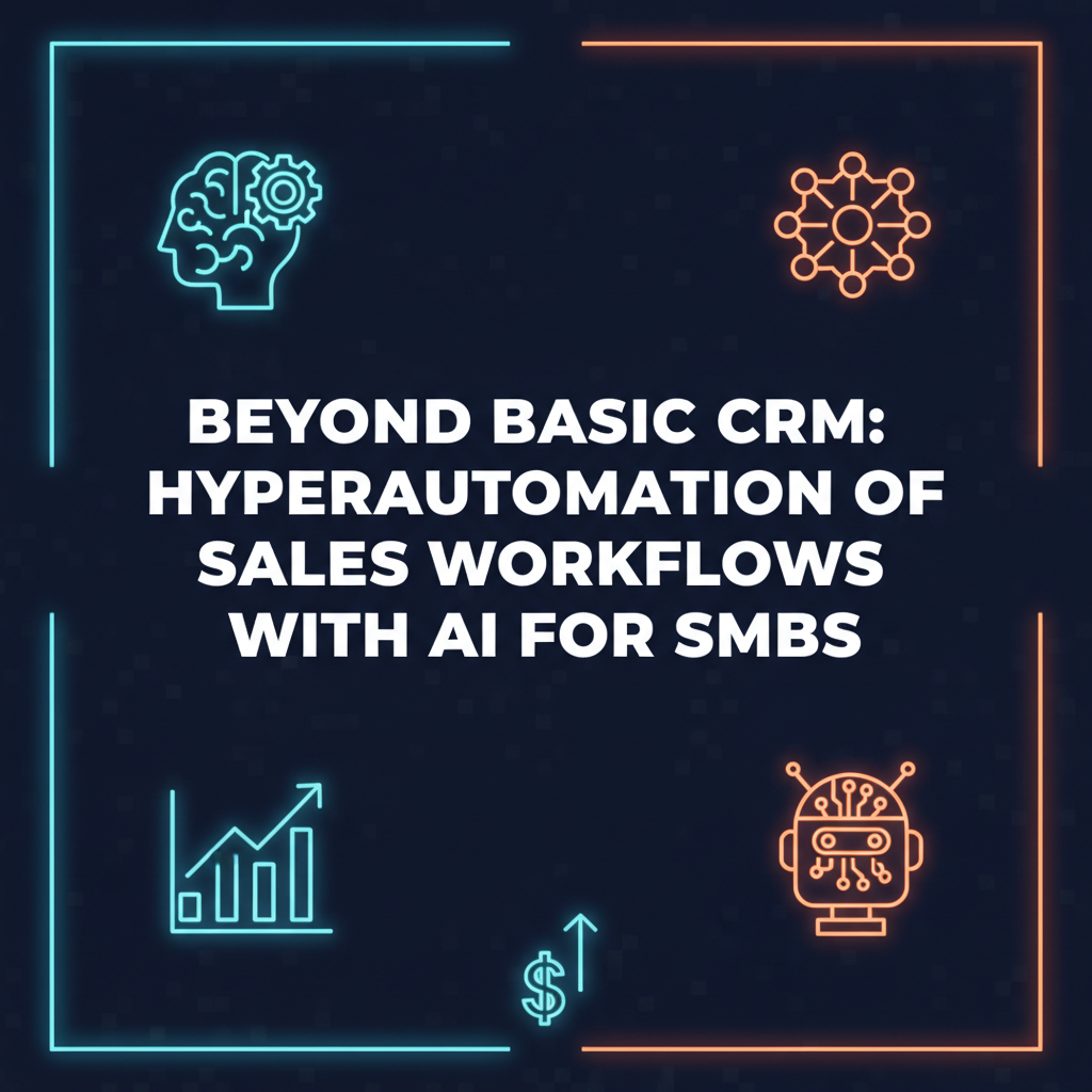 Stop Drowning in CRM Data: Unleash Your Sales Team's AI Superpowers with Hyperautomation
