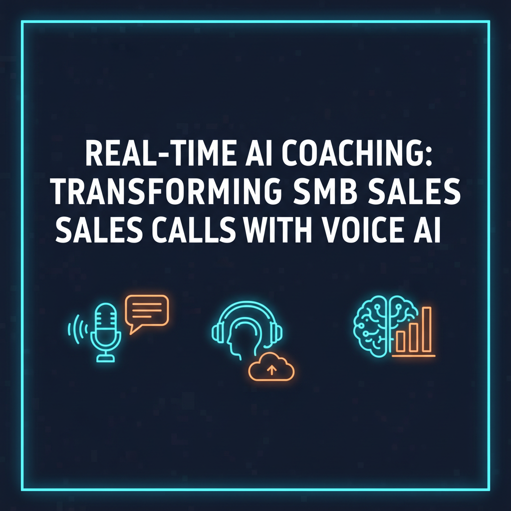 Stop Leaving Revenue on the Table: AI Sales Coaching for SMB Success