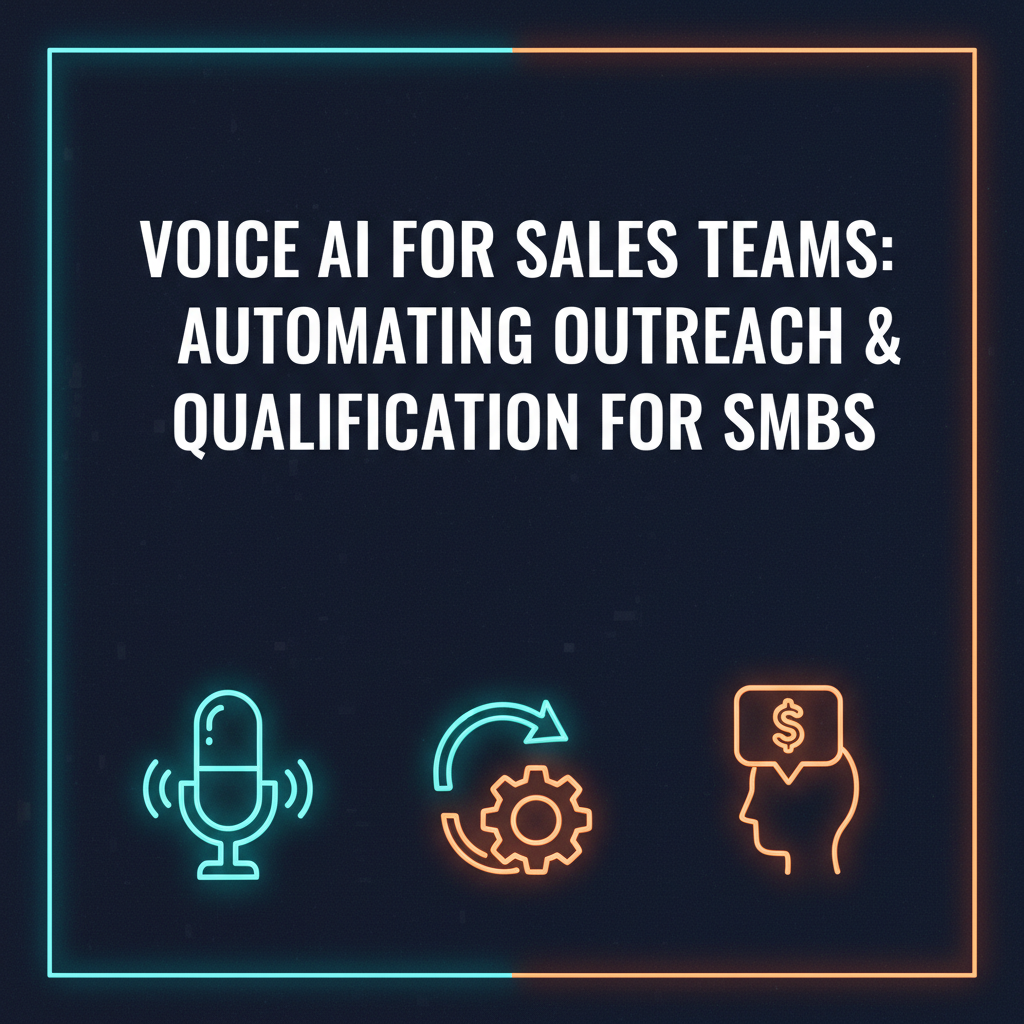 Voice AI for SMB Sales: Qualify Leads & Boost Outreach by 300%