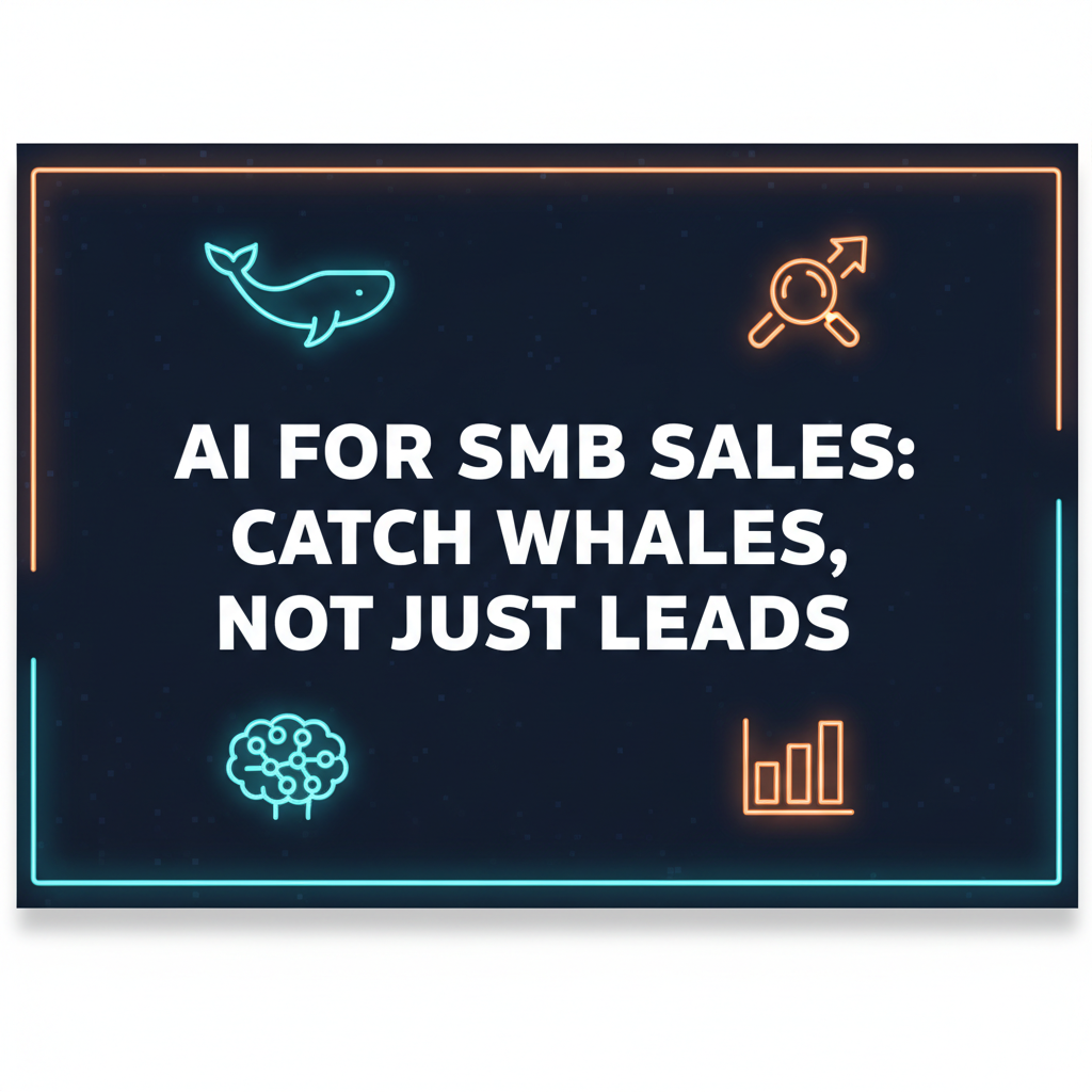 AI for SMB Sales: Catch Whales with AI Lead Generation Tools