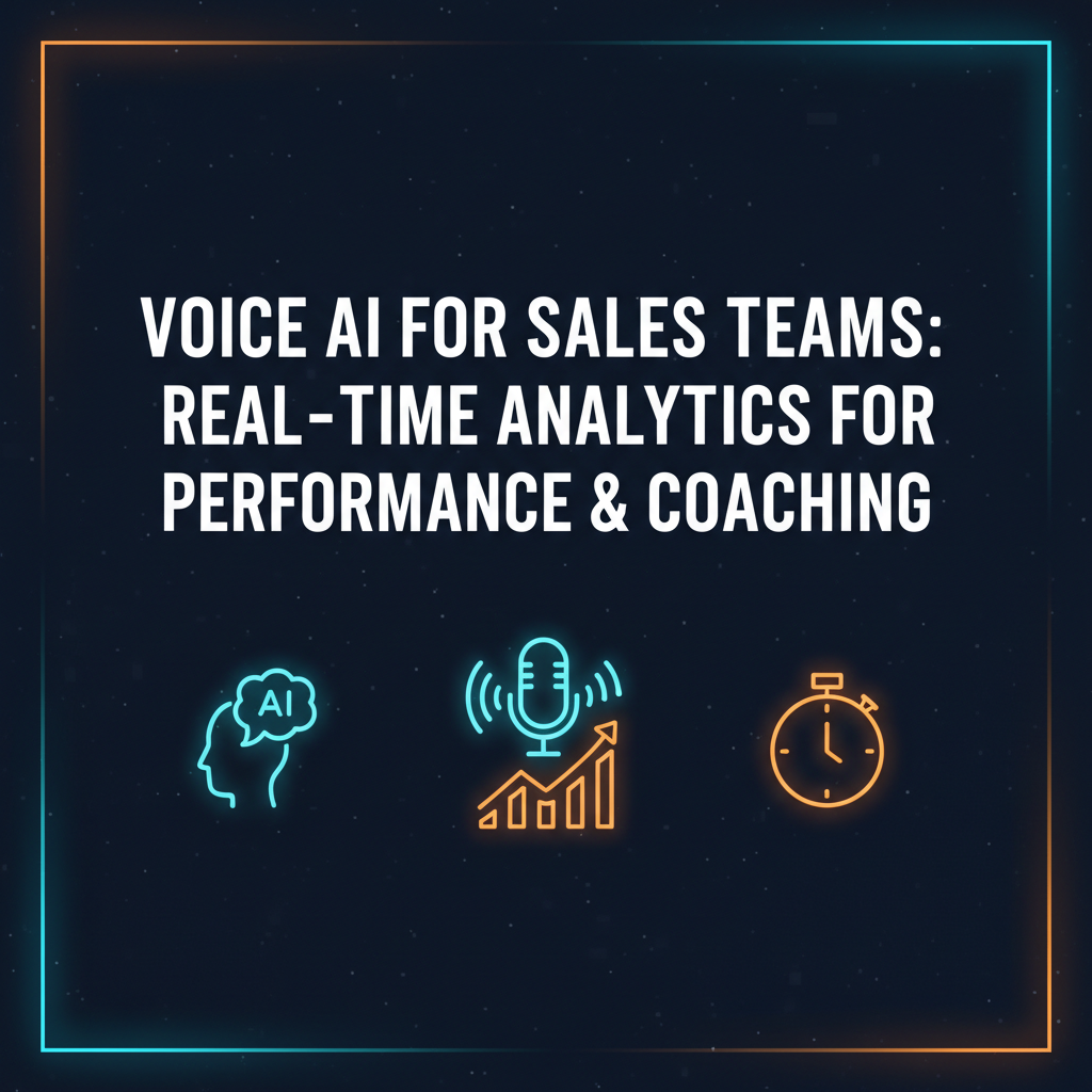 Voice AI for Sales: Unlock Coaching Gold from Calls for SMBs