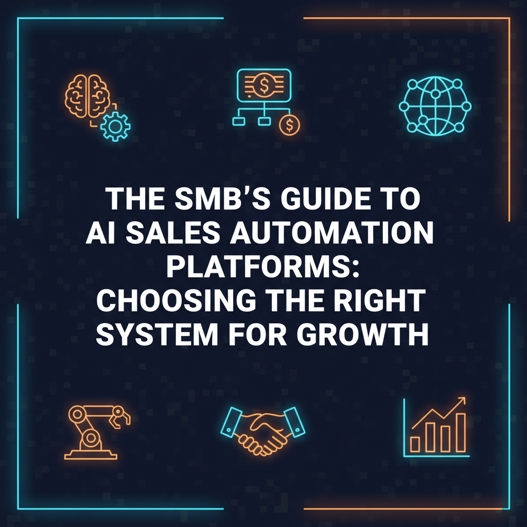 SMB AI Sales Automation Playbook: Boost Sales & Efficiency