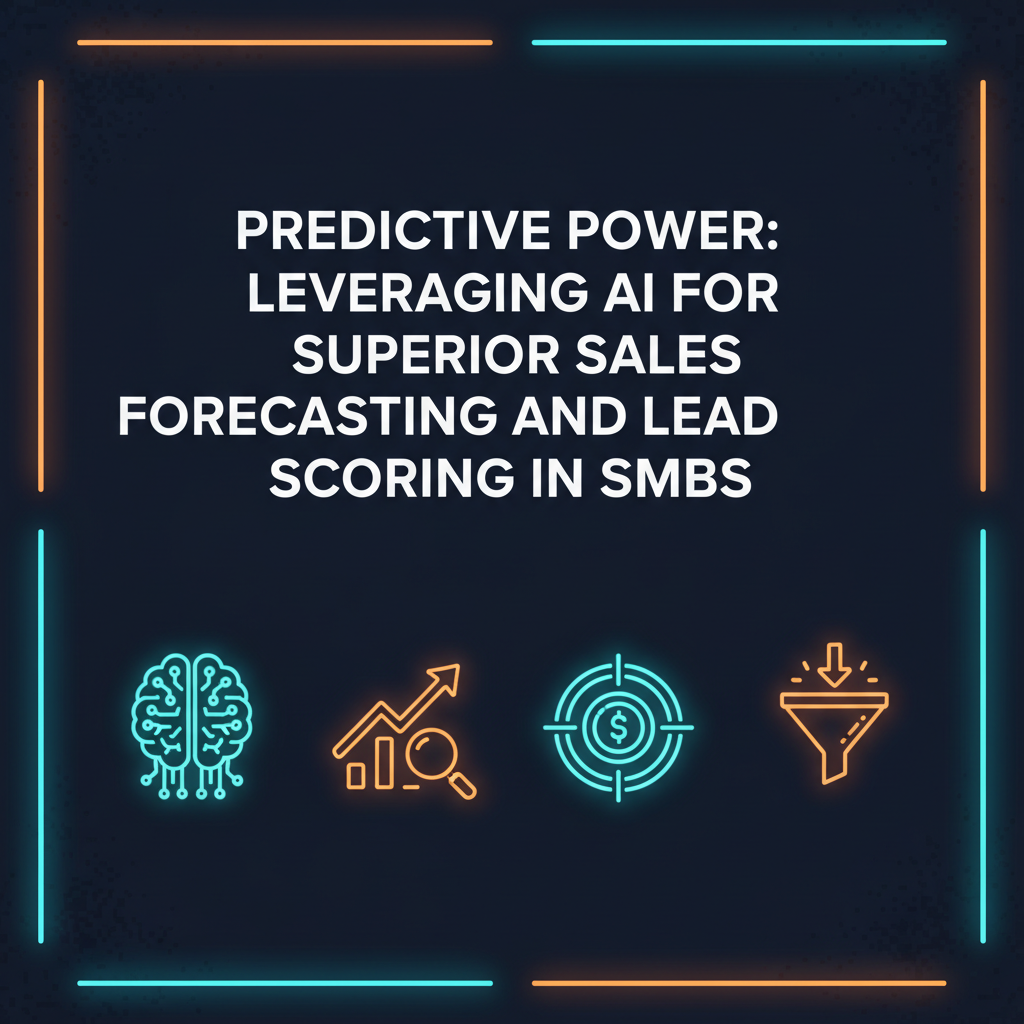 AI for SMB Sales: Predictable Forecasting & Smart Lead Scoring