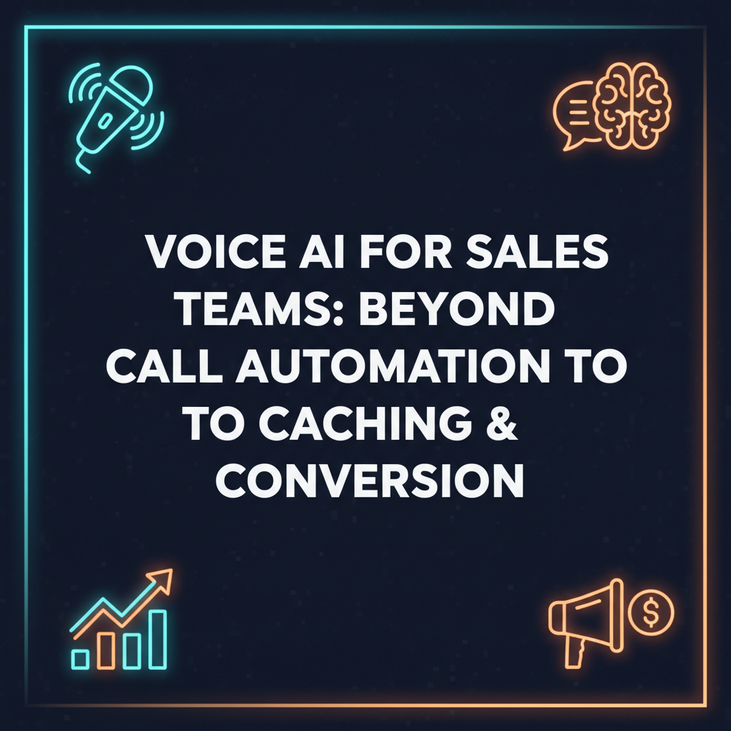 Voice AI for Sales: Turn Calls into Cash for Your SMB