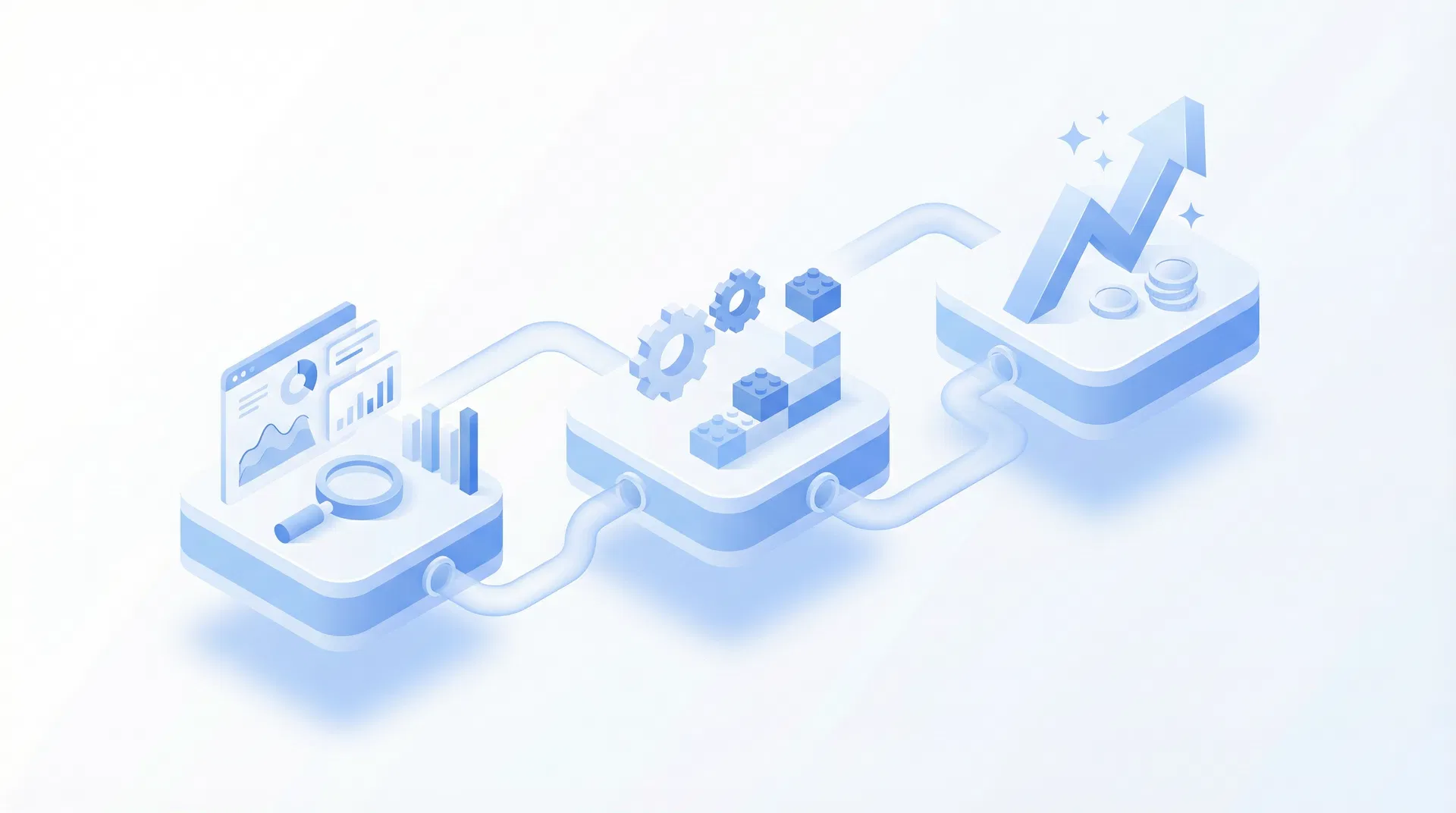 FutureAI's tre-trins proces: Analyse, Implementering og Optimering