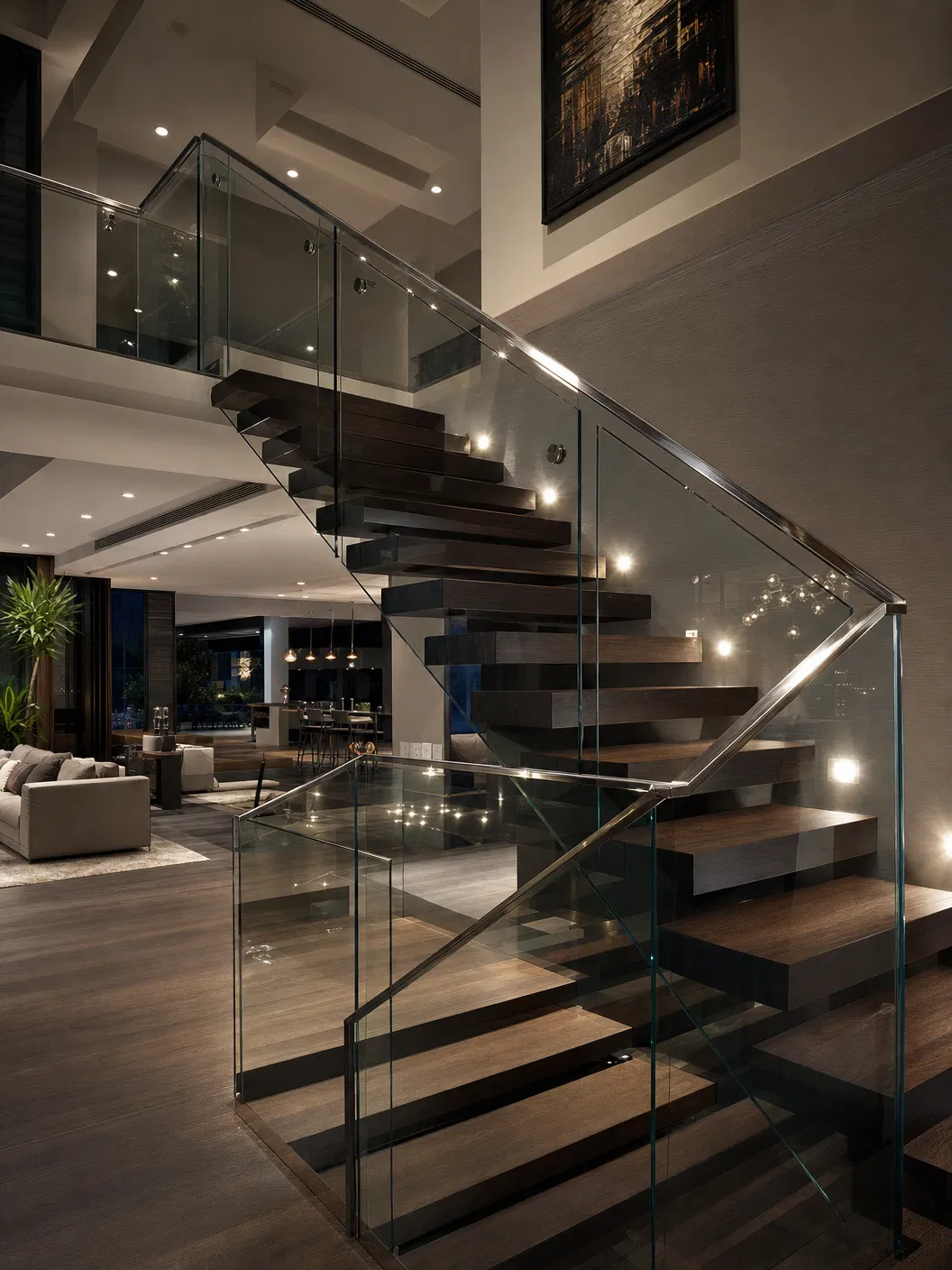Glass Stairs