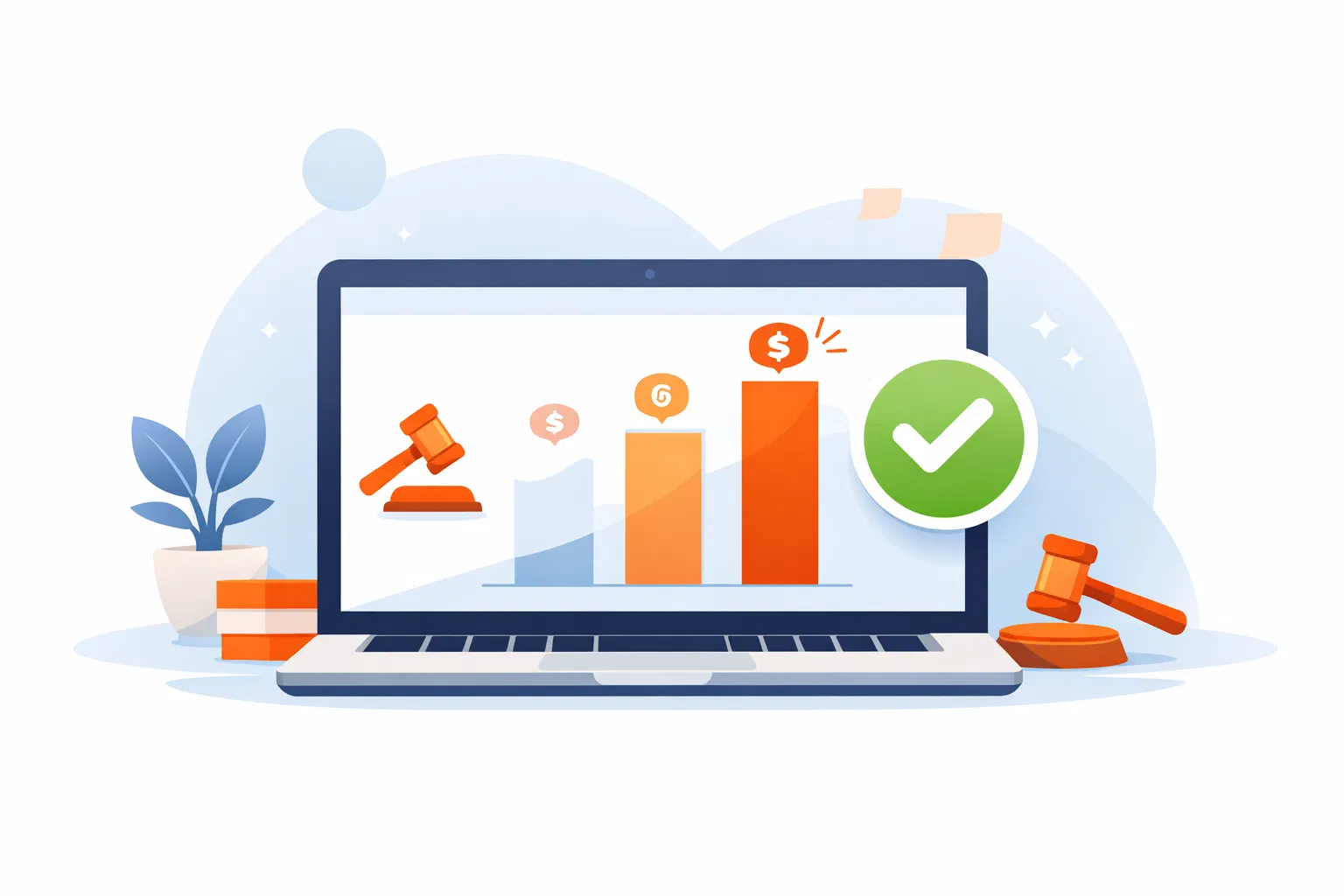 All9 Auction Process Illustration