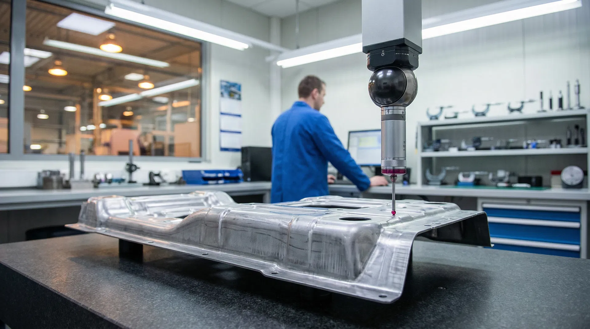 Precision stamped components