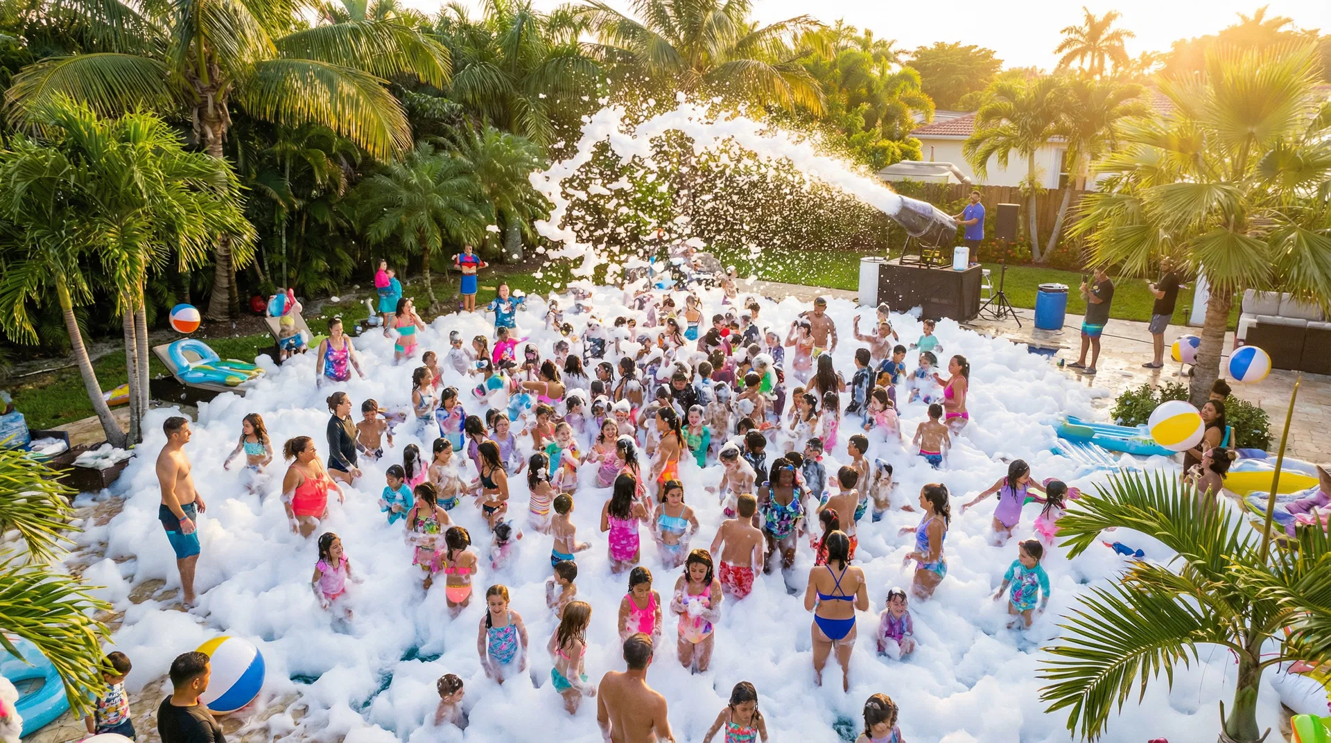 Foam party Miami