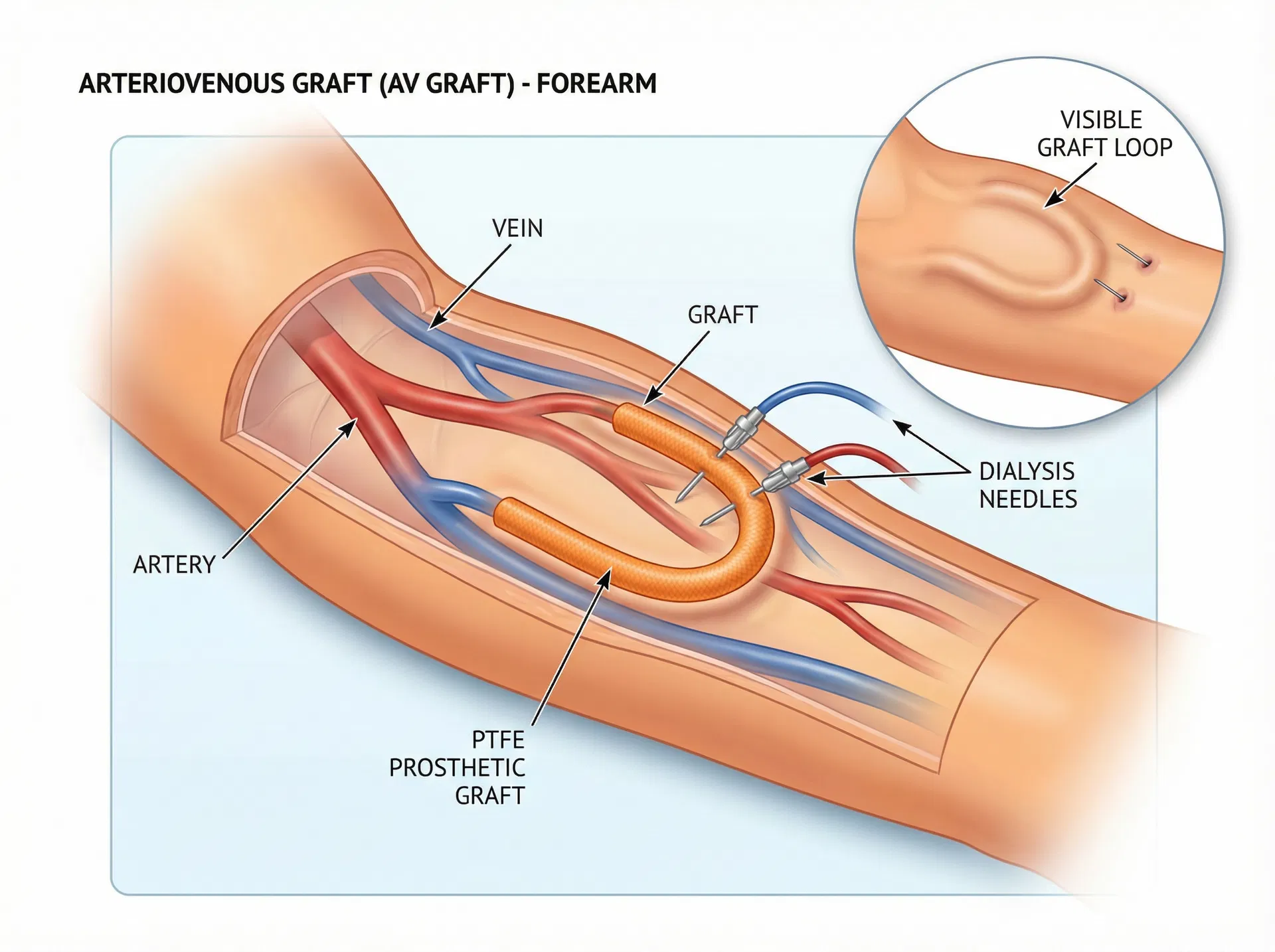 الطعم الشرياني الوريدي