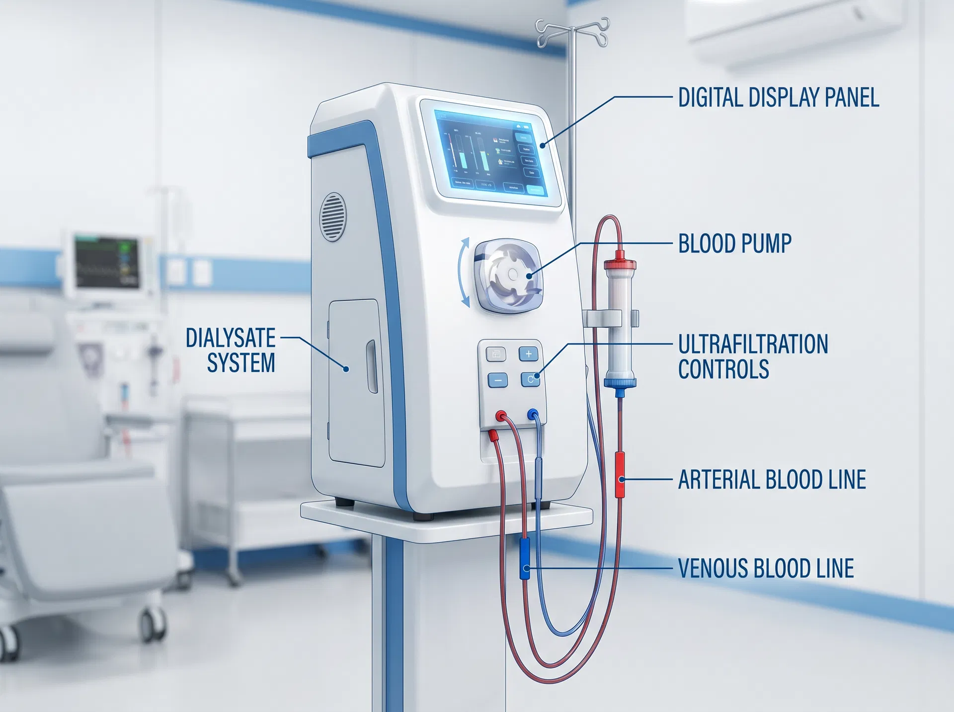 جهاز الغسيل الكلوي الدموي