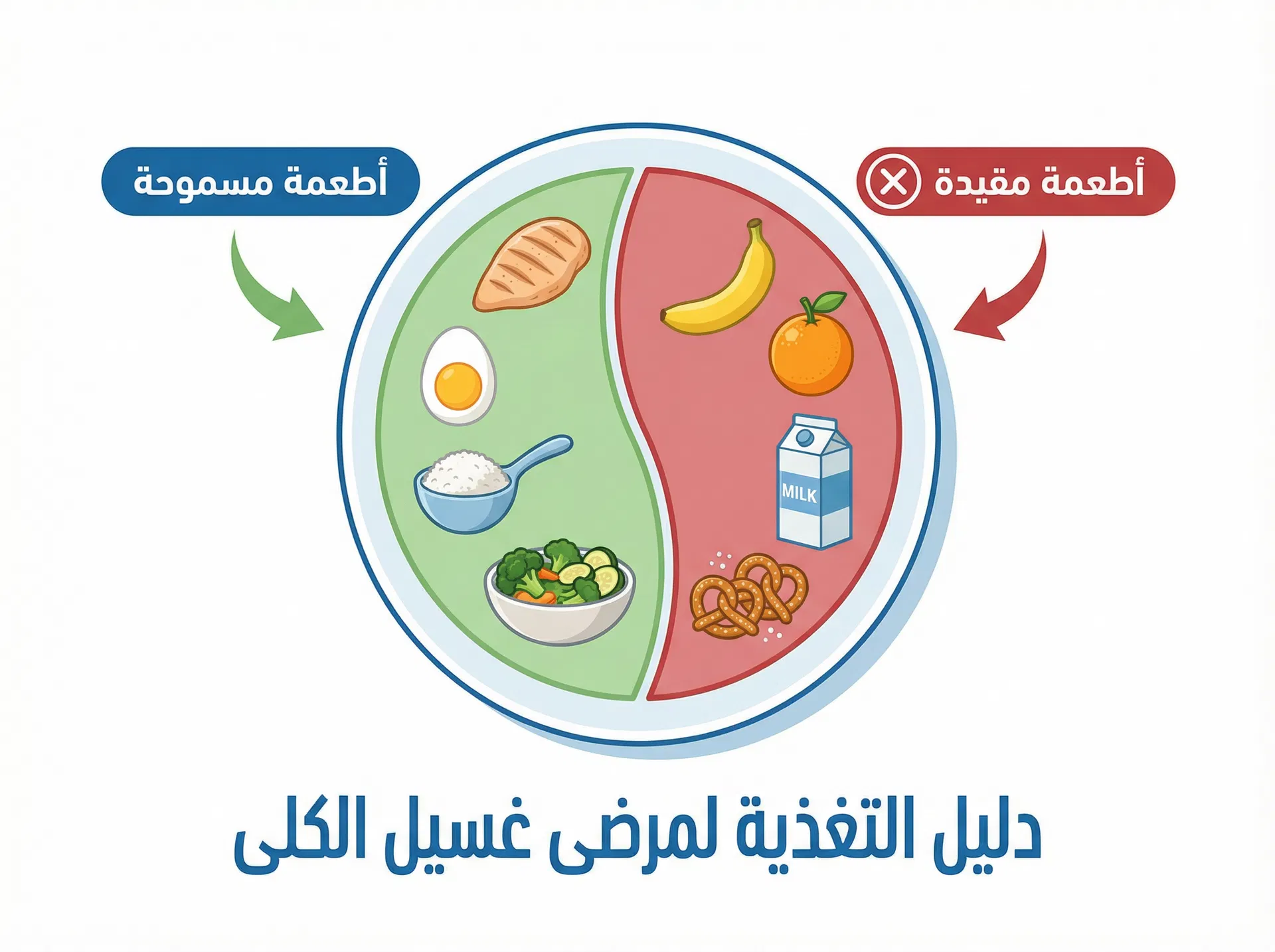 دليل التغذية لمرضى الغسيل