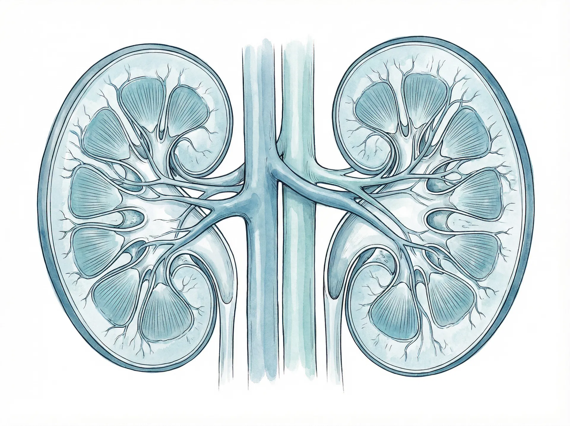 تشريح الكلى