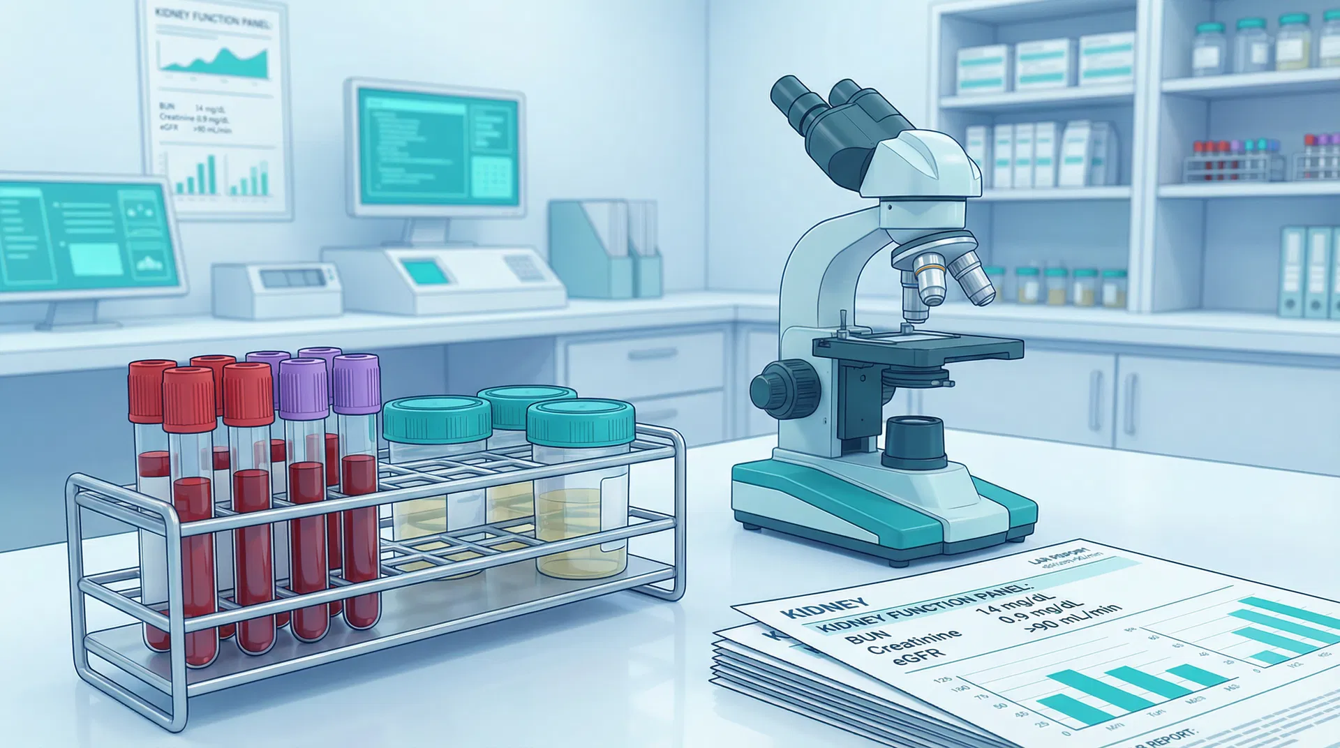 تحاليل متابعة الكلى