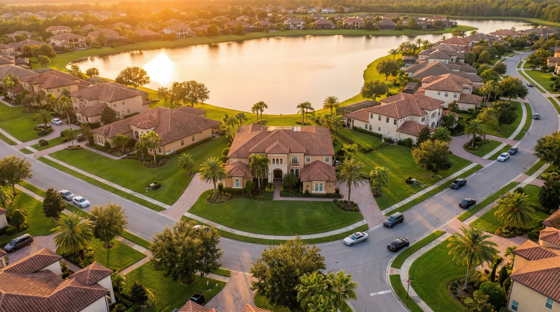 Central Florida luxury neighborhood