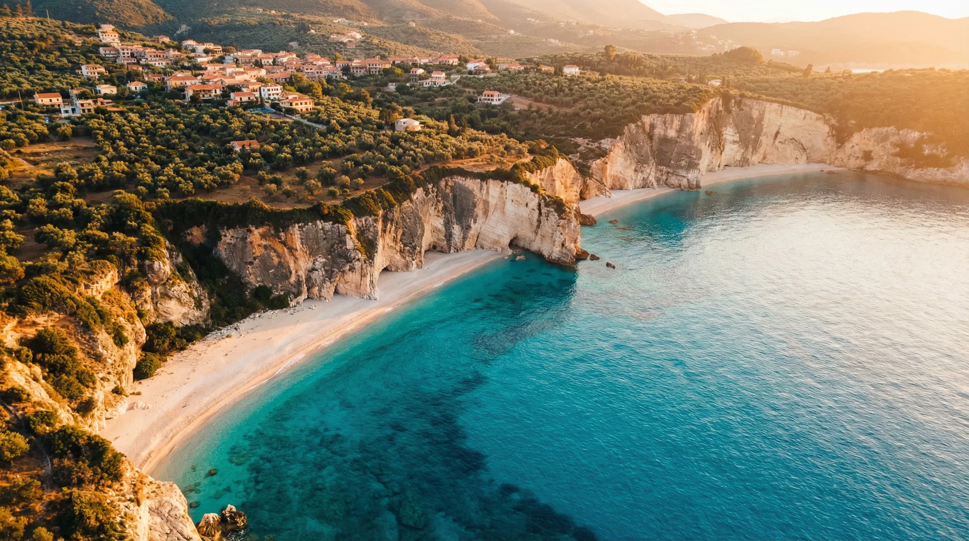 Mediterranean coastline