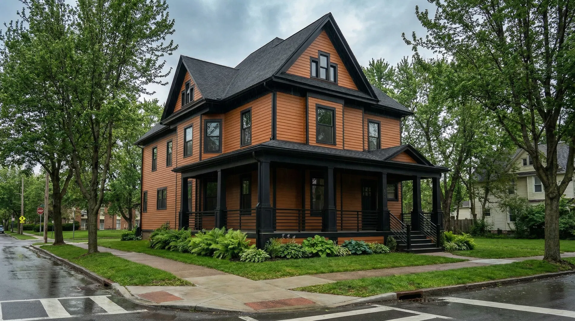 500 Ashland exterior transformation - After