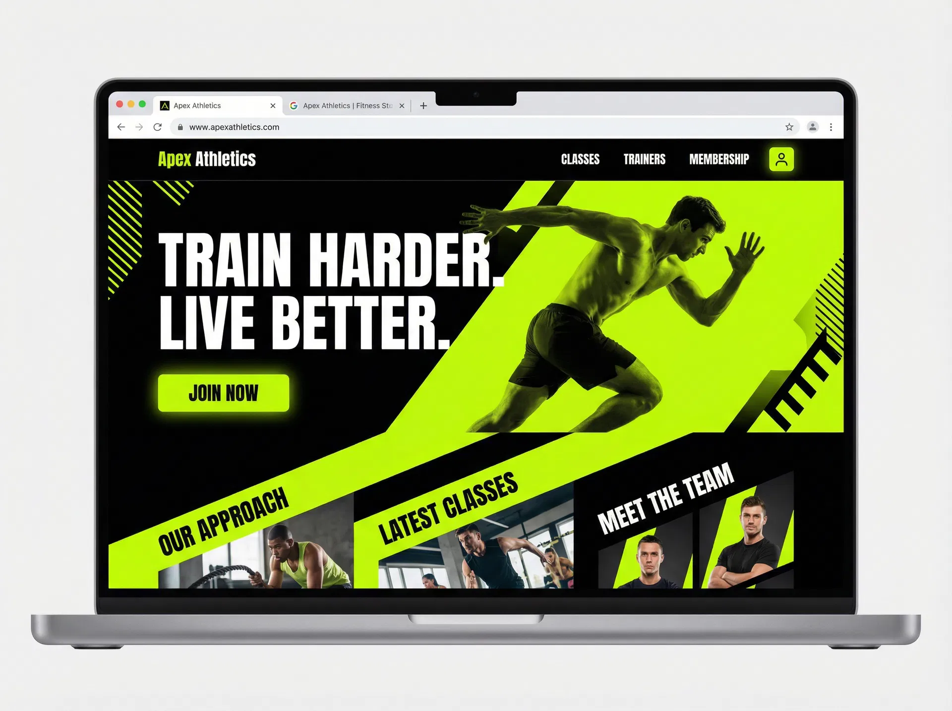 Apex Athletics redesign