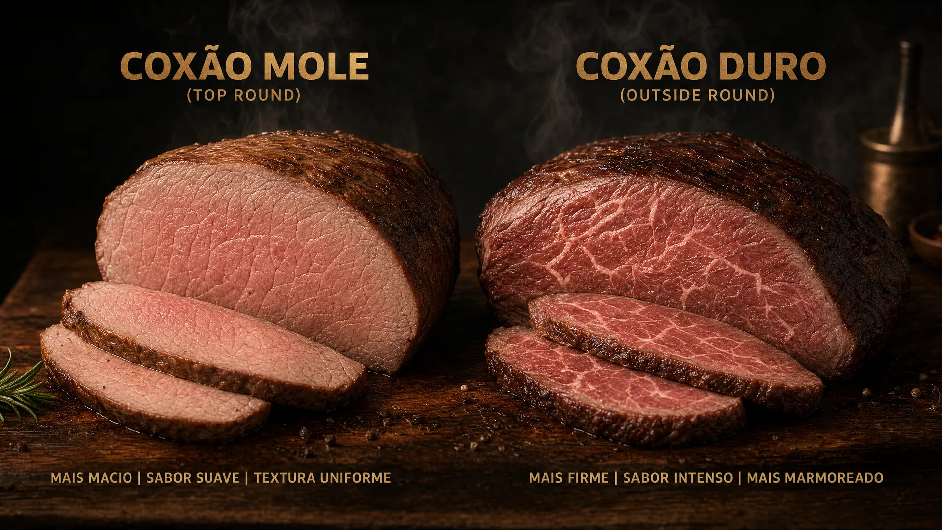 Coxão Mole vs Coxão Duro