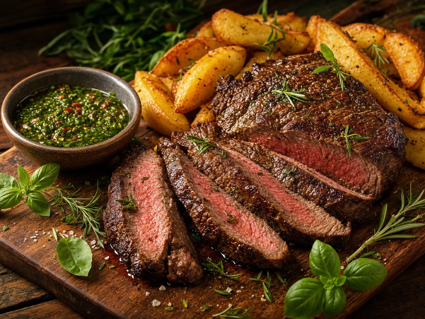 Alcatra com Batata no Forno