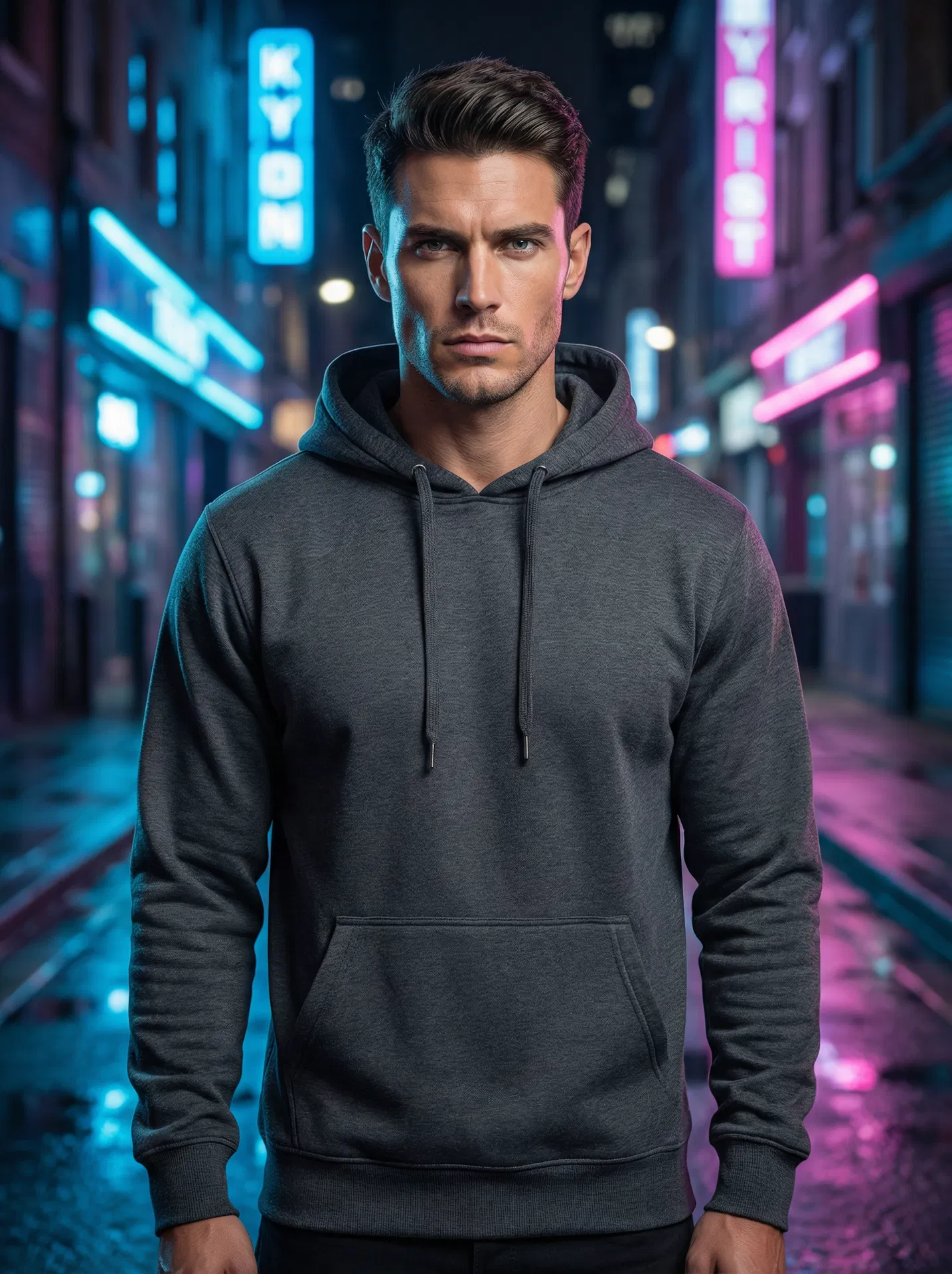 Poleron Crew - Ropa lista para estampar con tecnología DTF de alta calidad