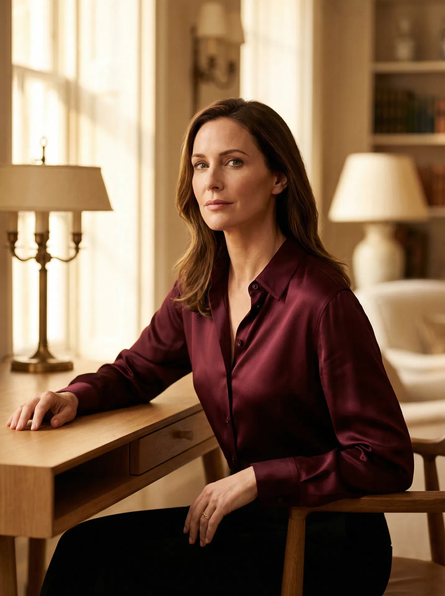 Pewna siebie kobieta — mentorka