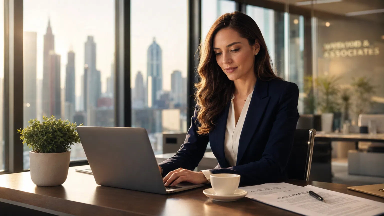 Professional business environment