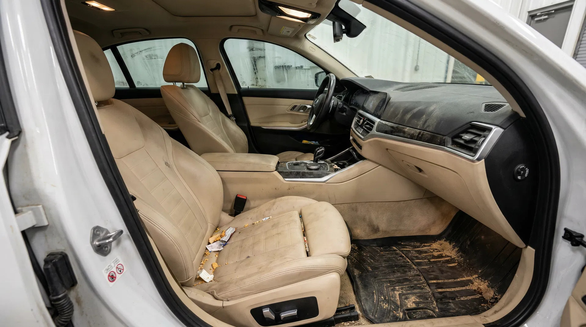 Before Interior Deep Clean