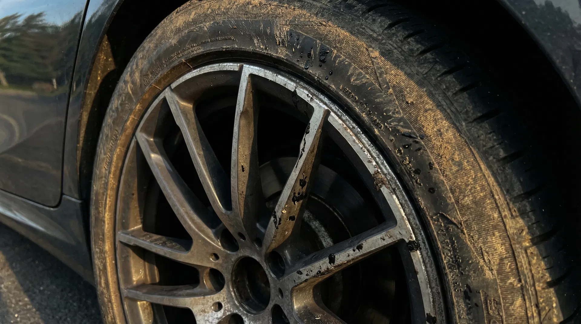 Before Wheel & Tyre Detail