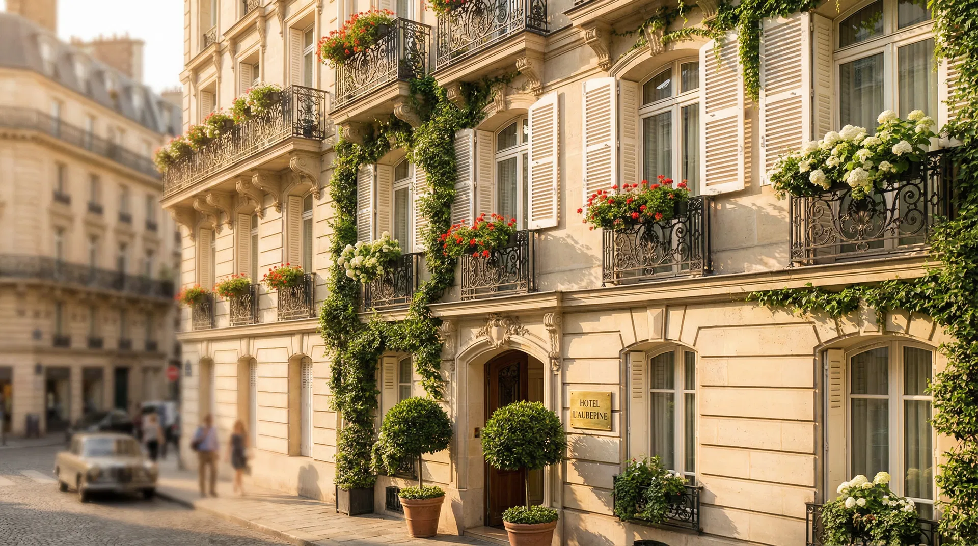 Paris Haussmann Building