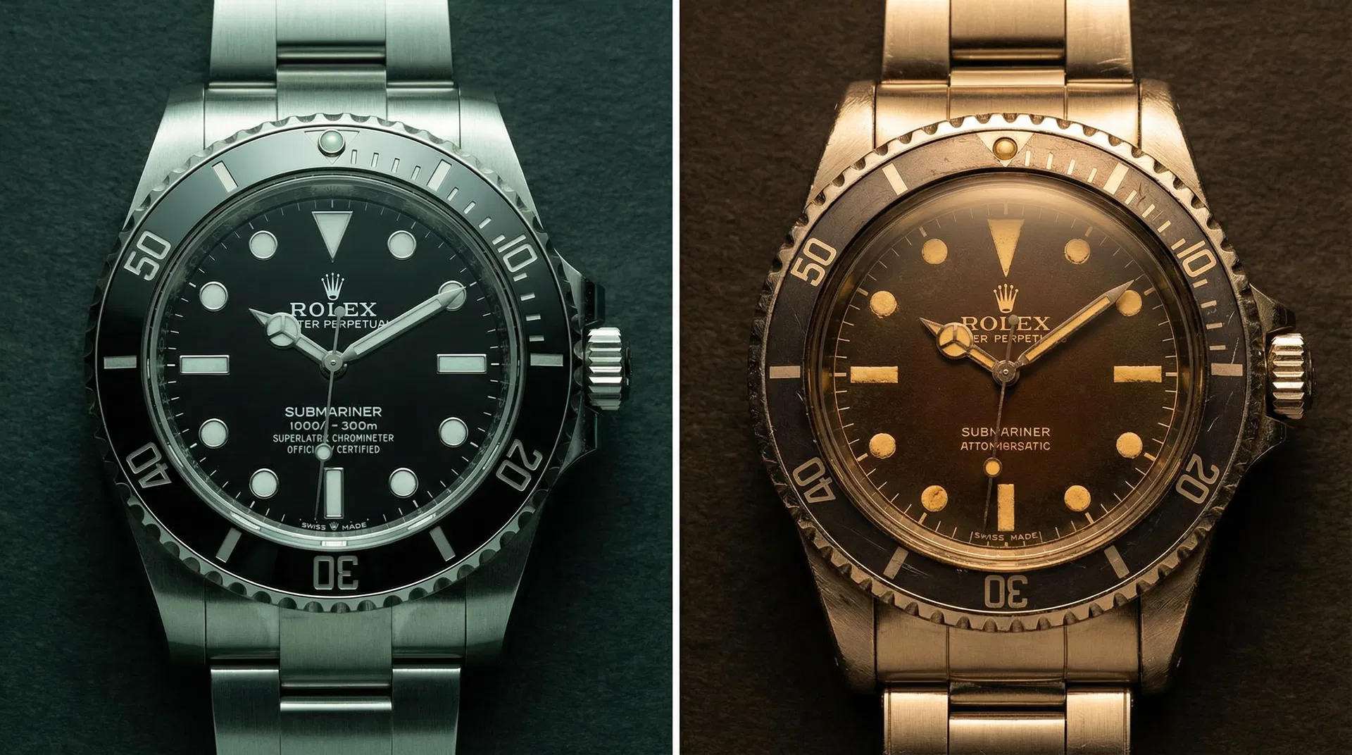 Modern vs Vintage Rolex