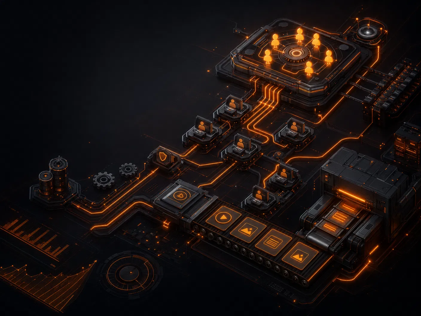 Affiliate Automated system stack illustration