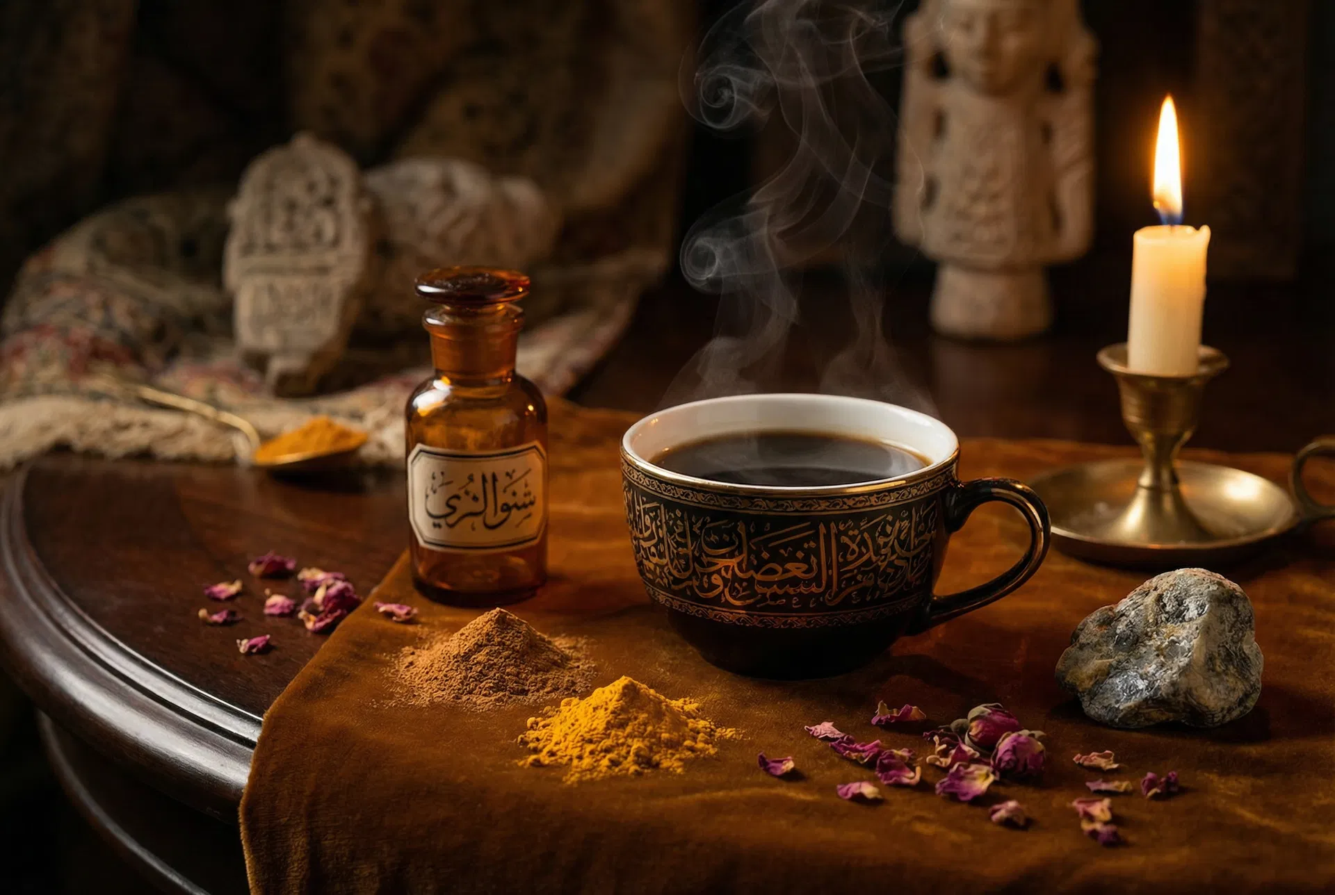 千夜一夜物語でも出てくる龍涎香コーヒー