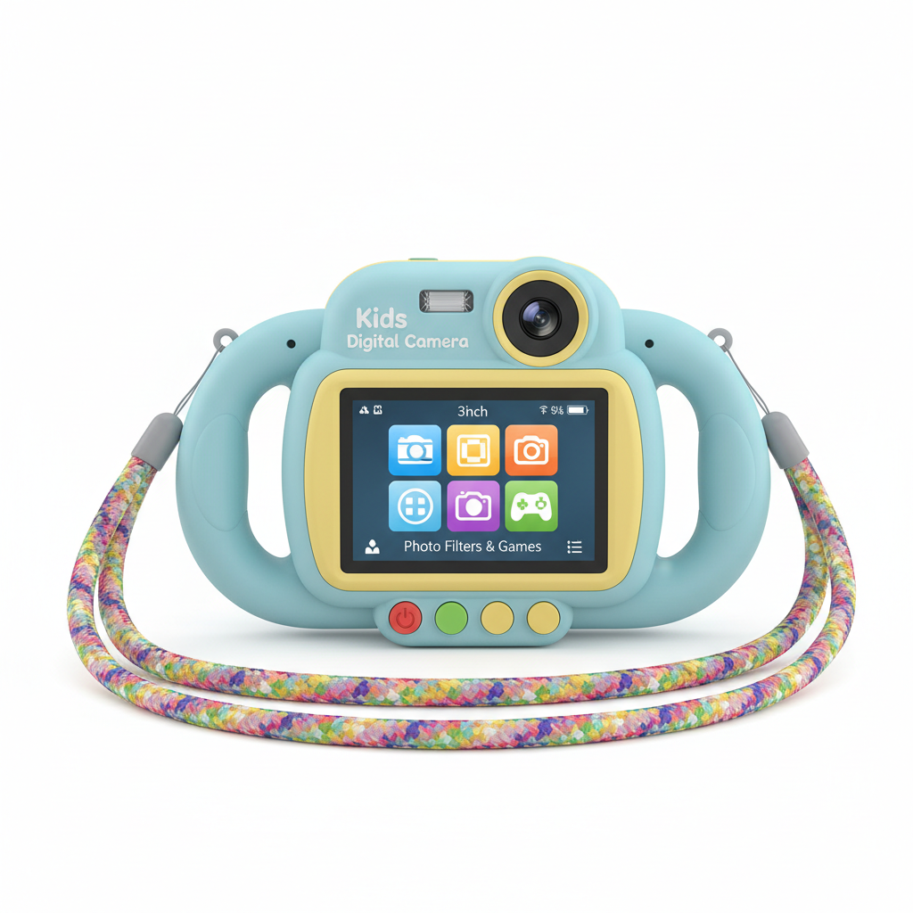 Kids Digital Camera with Photo Filters & Games