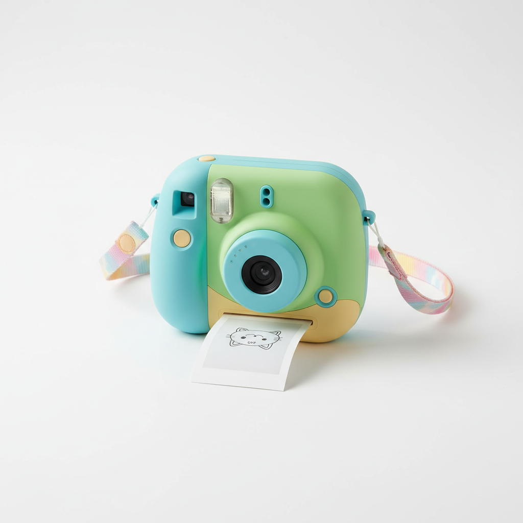 Instant Print Camera for Kids