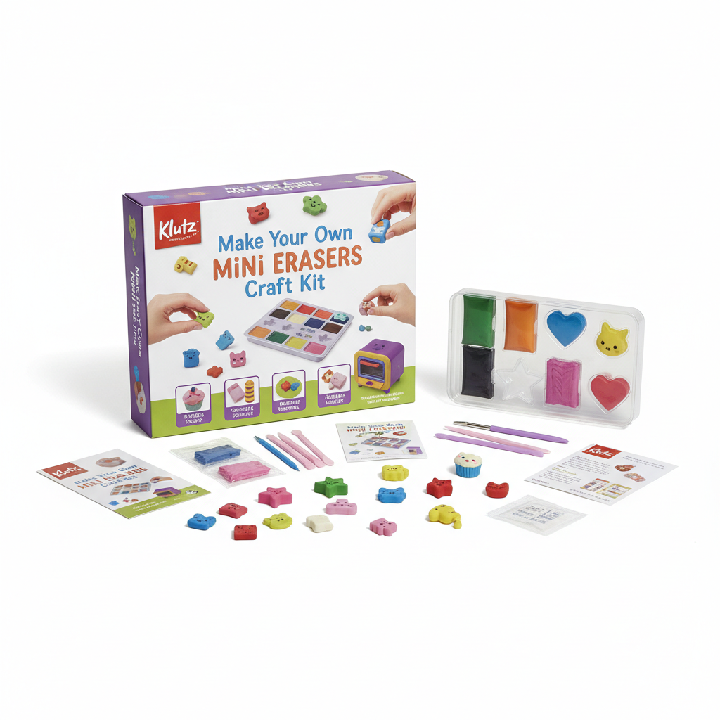 Klutz Make Your Own Mini Erasers Craft Kit