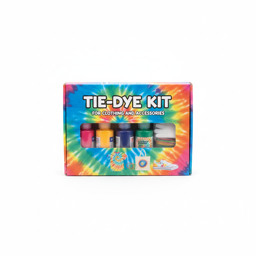 Tie-Dye Kit for Clothing and Accessories