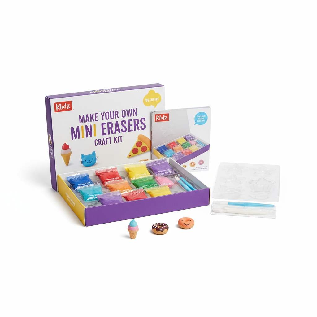 Klutz Make Your Own Mini Erasers Craft Kit