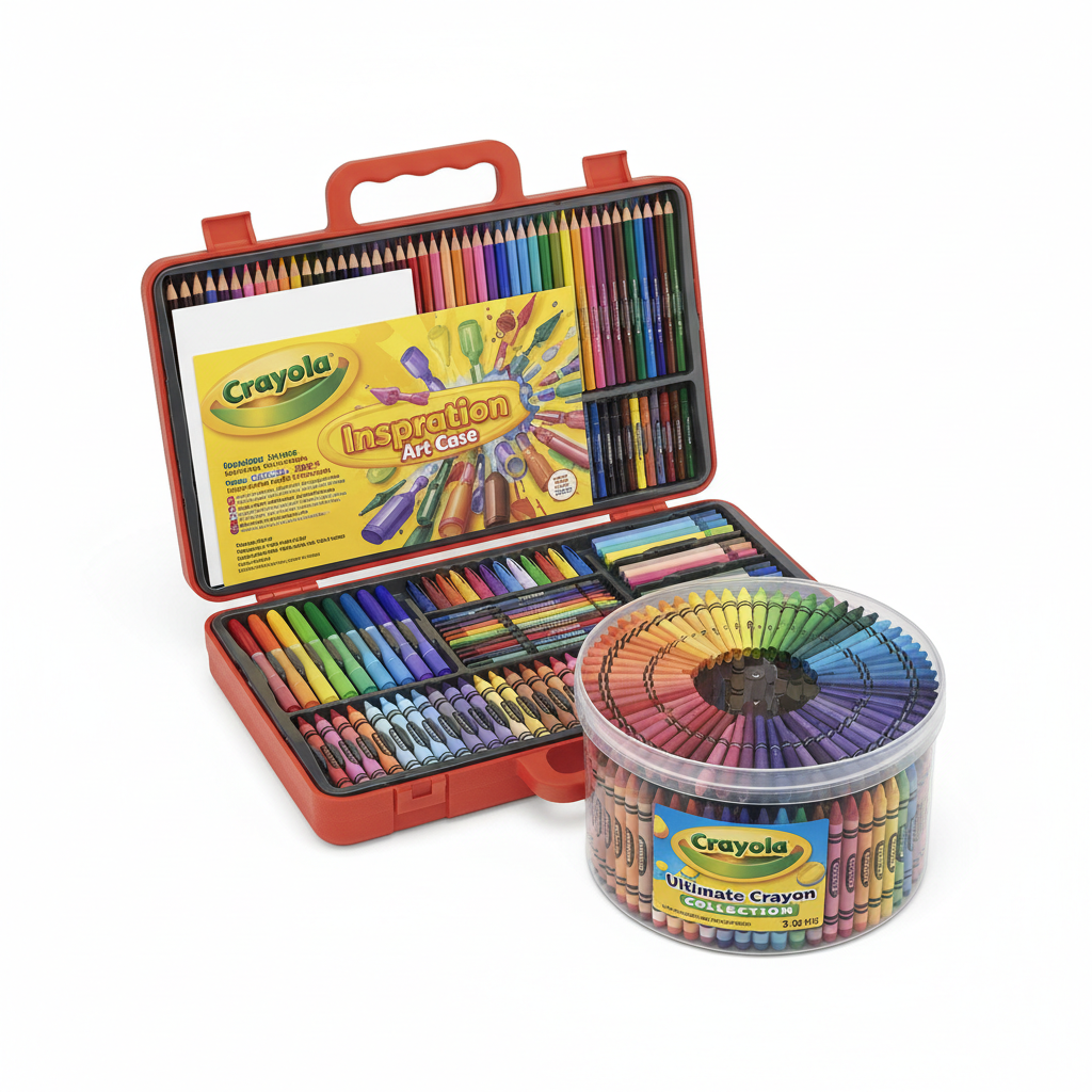 Crayola Inspiration Art Case & Ultimate Crayon Collection