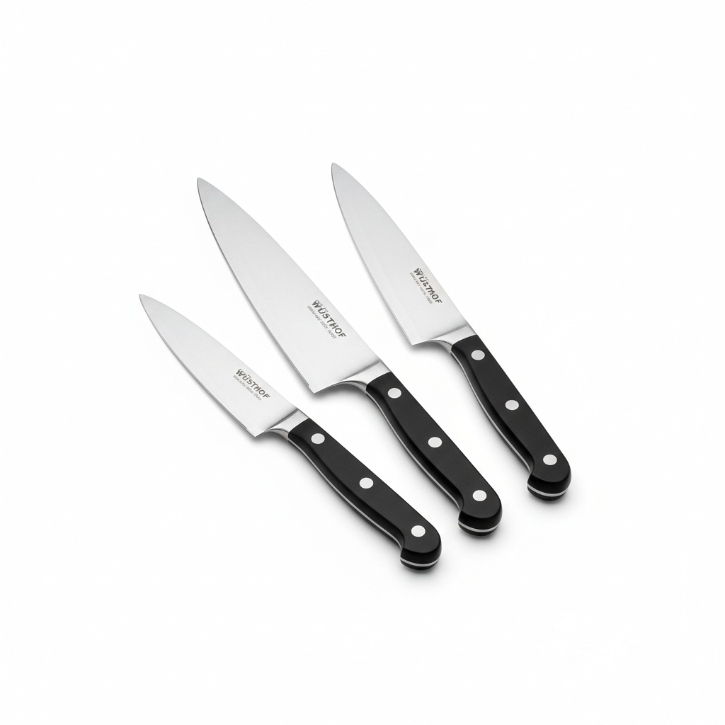 High-Quality Chef's Knife Set (e.g., Wüsthof Classic 3-Piece Set)