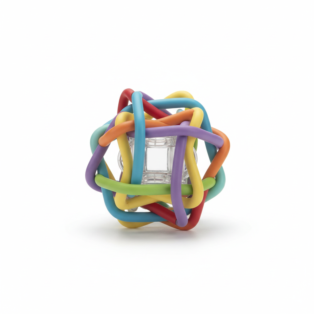 Manhattan Toy Winkel Rattle and Sensory Teether Toy