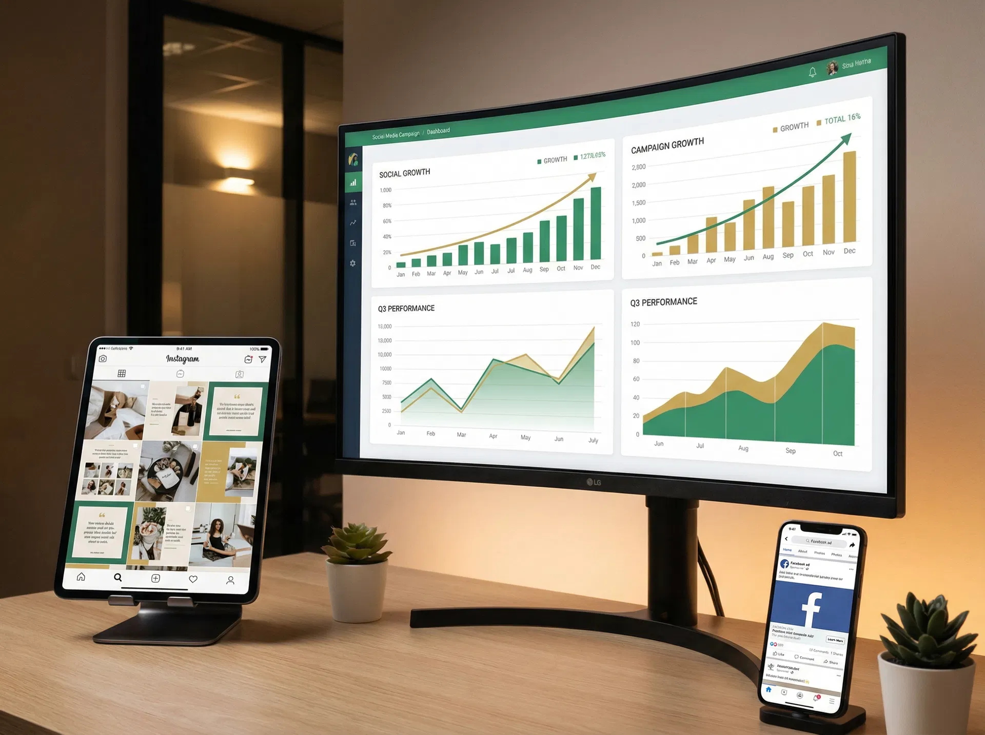 Digital marketing dashboard for Simcoe County businesses - Adapt Branding