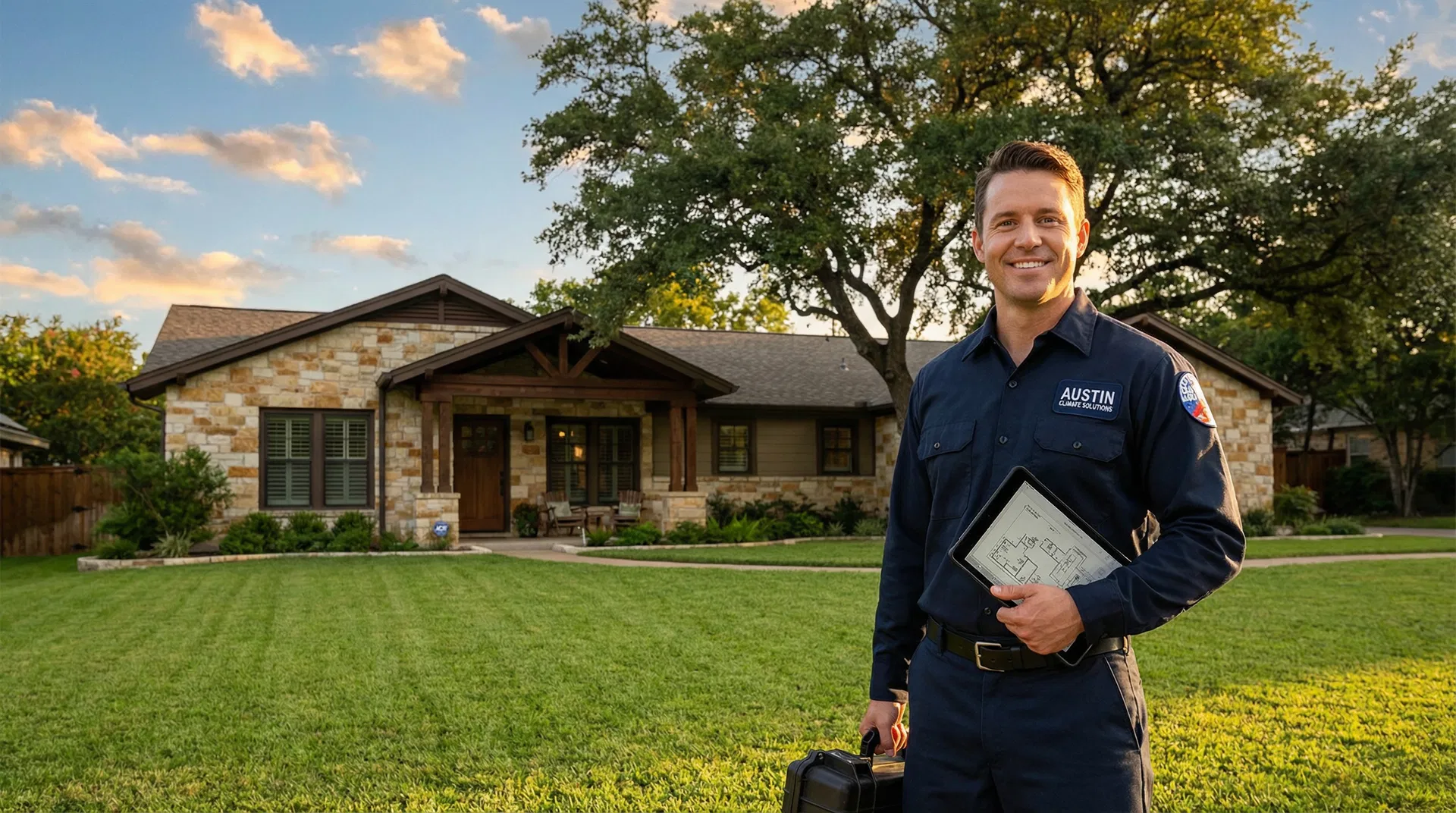 Austin HVAC professional