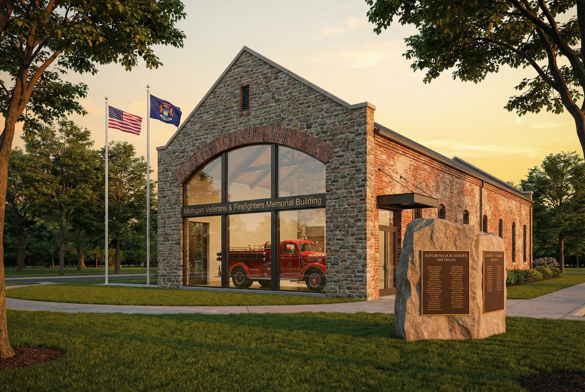 Proposed Memorial Building