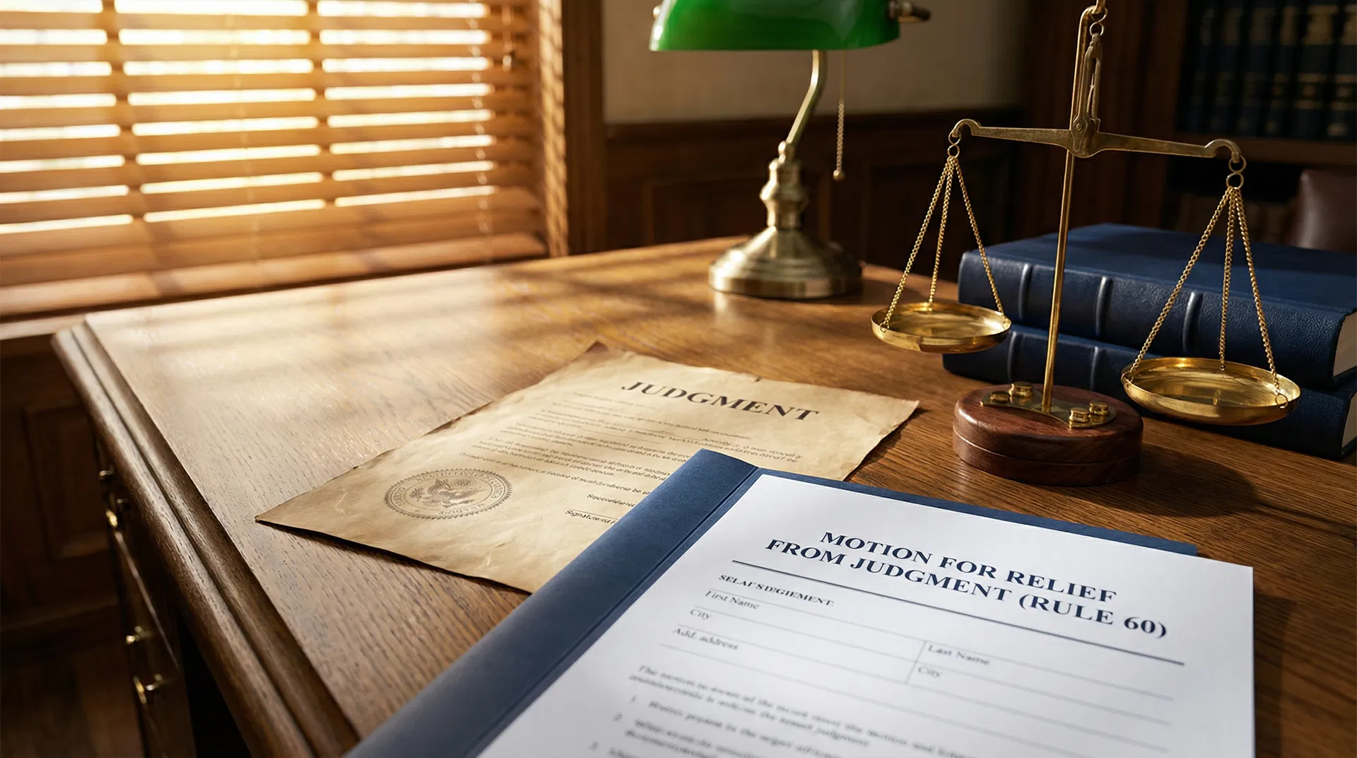 Filing a Rule 60 Motion in Federal Court: Relief from Final Judgments